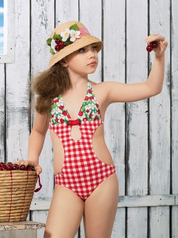 Купальник детский Claire,  GS021508 AF Claire красный