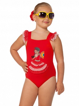 Купальник детский,  GS031201 Saltarella красный