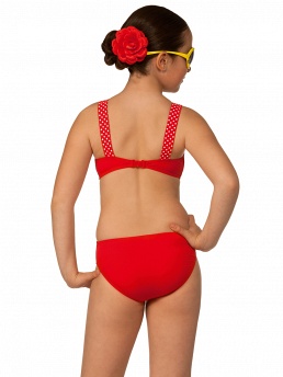 Купальник детский,  GS031204 Flamenco красный