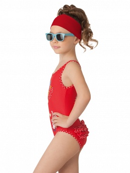 Детский купальник Bonbon,  GS031312A Bonbon красный
