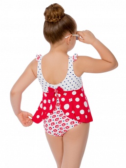 Купальник детский,  GS031802AN красный