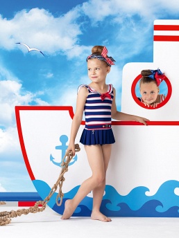 Купальник детский Roxy,  GS041504 AF Roxy синий