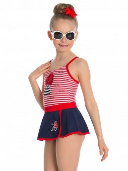 Купальник детский,  GS051808AN красный