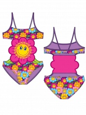 Детский купальник Faro,  GS061203 Faro фиолетовый