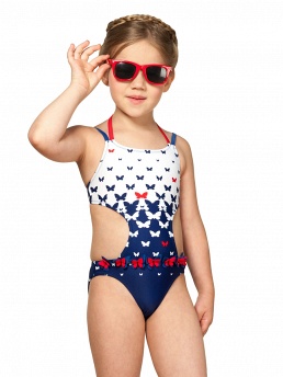 Купальник-трикини для девочек,  GS061404 Tenuita синий