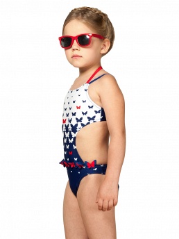 Купальник-трикини для девочек,  GS061404 Tenuita синий