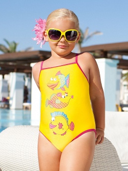 Детский купальник Bidasoa,  GS091203 Bidasoa жёлтый