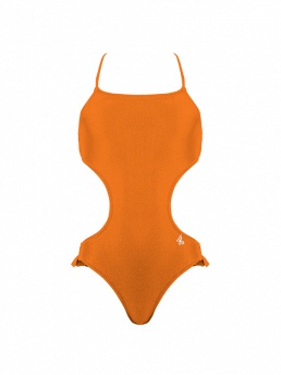 Детский купальник,  GS121309C оранжевый