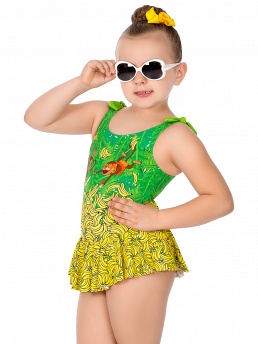 Купальник детский,  GSQ011805AN зелёный