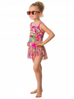 Купальник детский Happy,  GSQ031606 AF Happy розовый