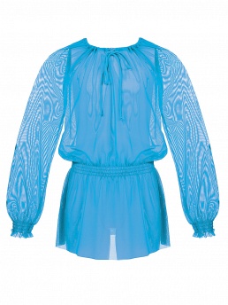 Туника для девочки,  GT121311F голубой