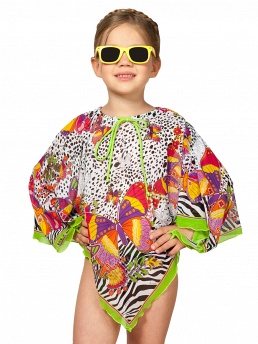 Туника пляжная для девочек-подростков,  GT131407 Vivian белый