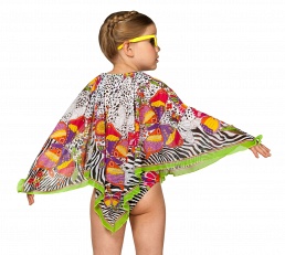 Туника пляжная для девочек-подростков,  GT131407 Vivian белый