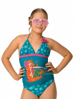 Купальник детский,  GTS091003 Mirabell голубой