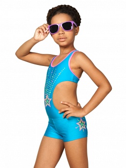 Шорты для девочек,  GX031406 Acquario голубой