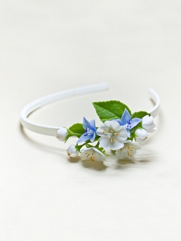 Ободок,  JLS2 белый