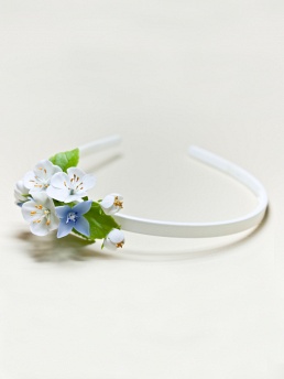 Ободок,  JLS2 белый