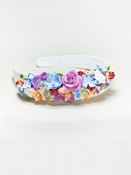 Ободок,  JLS24 белый