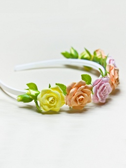 Ободок,  JLS4 белый