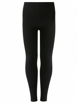 Лосины, LDS011601B, хлопок, чёрный,  LDS011601B чёрный