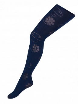 Колготки детские, Intreccio Bambini MARGHERITA 60, blu scuro,  MARGHERITA 60 синий