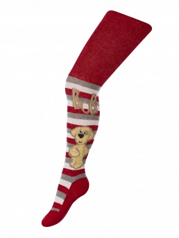 Колготки для мальчика,  NIB180907 красный