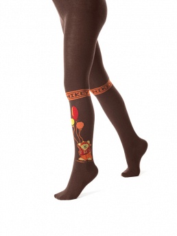 Колготки для мальчика,  NKR080805 коричневый