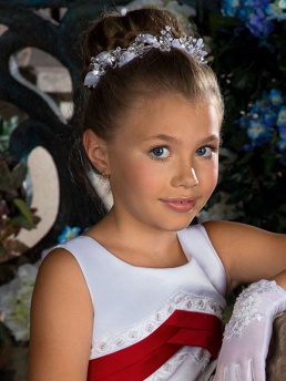 Ободок,  PACO021301 белый