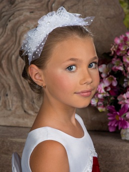 Ободок,  PACO021305 белый