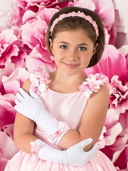 Ободок, Perlitta PACO021437, нежно-розовый,  PACO021437 розовый