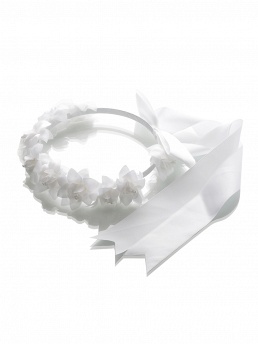 Венок, Perlitta PACO021443, белый,  PACO021443 белый
