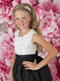 Ободок, Perlitta PACO041401, чёрно-белый,  PACO041401 