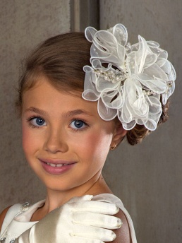 Заколка-зажим для волос,  PACP021323 бежевый