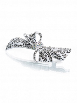 Заколка, Perlitta PACP041406, чёрно-белый,  PACP041406 