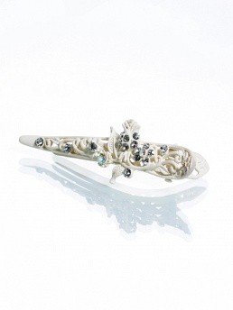 Заколка, Perlitta PACP041417, белый,  PACP041417 белый