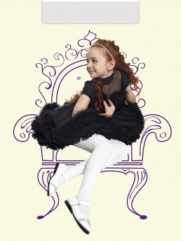 Колготки детские, Intreccio Bambini PERLA 60, bianco,  PERLA 60 белый