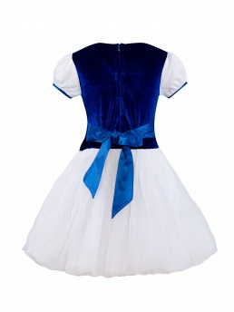 Платье, Perlitta PRA051603, royal blue/white,  PRA051603 синий