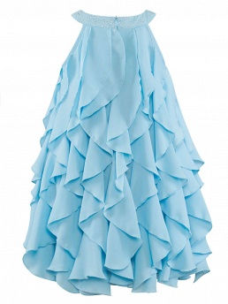 Платье, Perlitta PRA061603B, light blue,  PRA061603B голубой