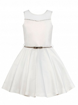 Платье, Perlitta PRA061610B, white,  PRA061610B белый