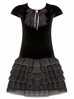 Платье, Perlitta PRA061616, black,  PRA061616 чёрный