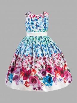 Платье для девочек, Perlitta PSA021501, мультиколор,  PSA021501 разноцветный