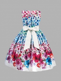 Платье для девочек, Perlitta PSA021501, мультиколор,  PSA021501 разноцветный