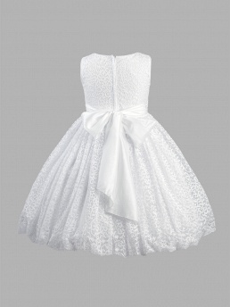 Платье для девочек, Perlitta PSA041501, белый,  PSA041501 белый