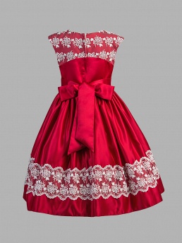 Платье для девочек, Perlitta PSA061501, бургунди,  PSA061501 красный
