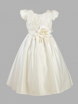 Платье для девочек, Perlitta PSA091501, айвори,  PSA091501 бежевый