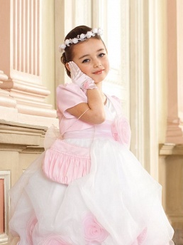 Жакет с коротким рукавом,  PSG121203 розовый