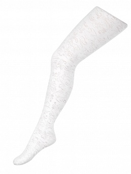 Колготки детские, Intreccio Bambini ROSONE 60, bianco,  ROSONE 60 белый