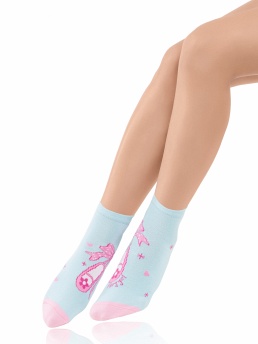 Носки детские, Arina SAK-14206, голубой,  SAK-14206 голубой