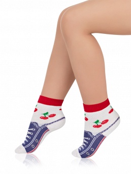 Носки детские, Arina SAK-1421, белый,  SAK-1421 белый