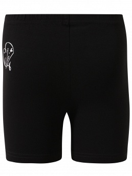 Шорты, SKDS011601B, хлопок, чёрный,  SKDS011601B чёрный